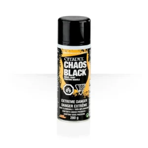 CHAOS BLACK SPRAY PAINT